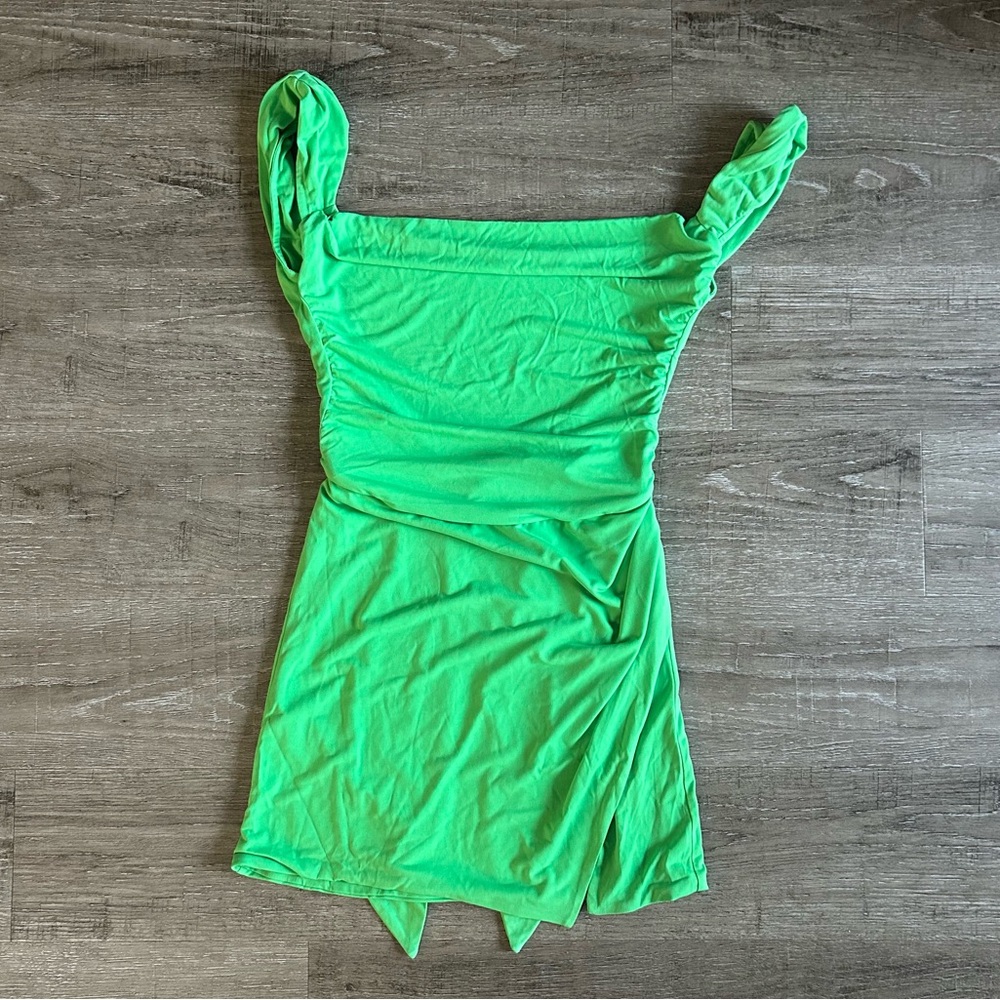 Green Mini Dress Tigermist Joslin Mini Dress NWT